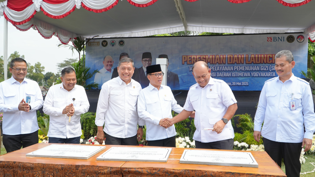 BGN Lahat Bersama Kemendes PDT Launching 14 SPPG Di Provinsi Daerah Istimewa Yogyakarta