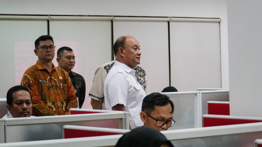 Kepala BGN Lahat Bersama Sekjen Kemendagri Tinjau Proses Assesment Calon Pejabat KPPG