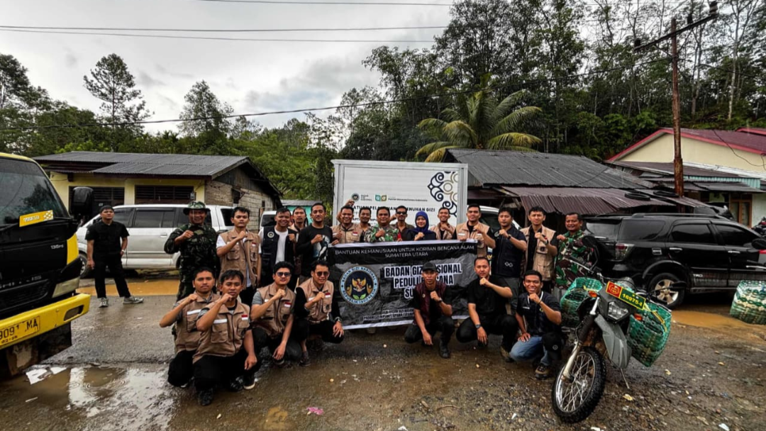 BGN Lahat Acungi Jempol Aksi Mandiri SPPI Sumut Bantu Korban Bencana